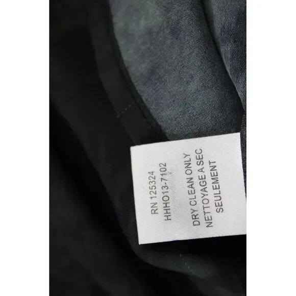 Haute Hippie Women Bohemian Silk Collared Sleeveless Button Blouse Size L - Picture 6 of 7